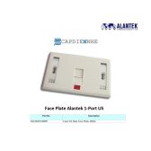 Cáp Mạng Alantek Faceplate US 2 port Shutter  302-2T3202-SHAL