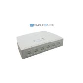 Alantek shuttered mount box6 PORT SMT BOX W/SHUTTER WHITE 302-203216-SHWH