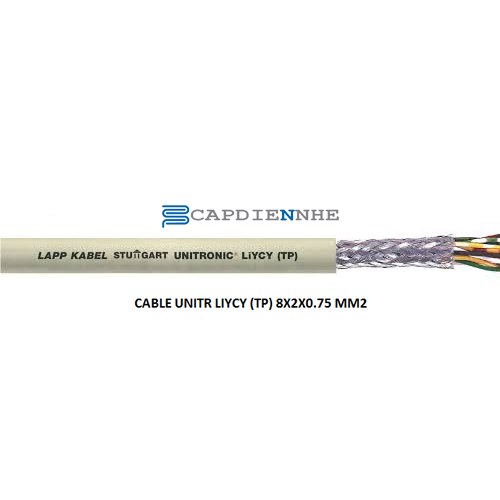 Cáp Tín Hiệu Lapp kabel 0035824 CABLE UNITR LIYCY (TP) 8X2X0.75 MM2