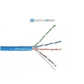 Cáp Mạng LS U/UTP CAT5e Eco Friendly 4pairs,25AWG,Solid Copper, PVC, CM, Blue UTP-E-C5G-E1VL-M 0.5X4P/BL