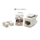 AMP Modular Jack Cat 5e SL110 C5E, LT. ALMOND 1375191-1