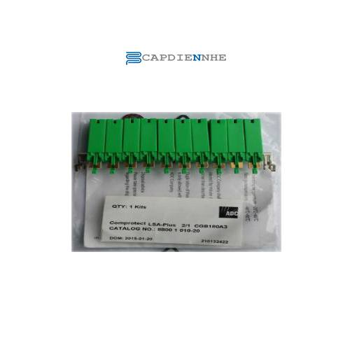ADC KRONE 8800 1 010-20: 1/2 CP CGB180A3,10P,1EBAR (1PC = 10 Protectors) (10pcs/1bag) - VOICE EG0529-001