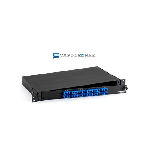 Alantek Rackmount fiber enclosures, ST 24 port 306-8R0024-MM01