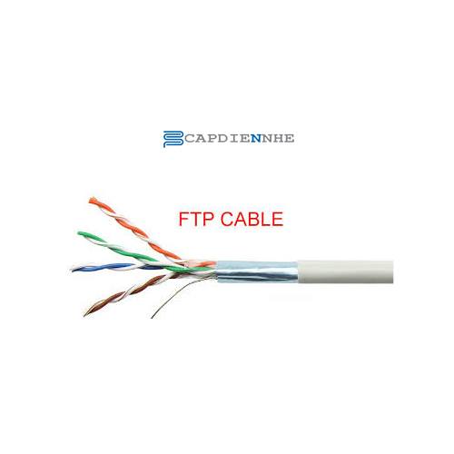 Cáp Mạng LS F/UTP CAT5e 4pairs,24AWG,Solid Copper,PVC,CM,xx FTP-E-C5G-E1VN-M0.5X4P/xx